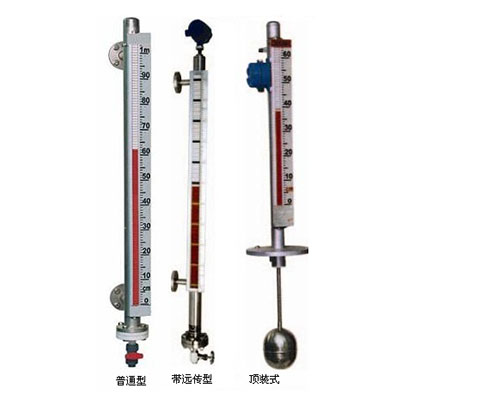 磁翻柱液位计(图1) 磁翻柱液位计(图1)